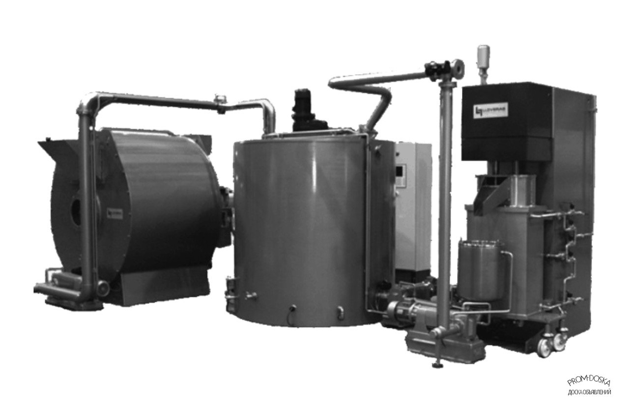 Линия Lloveras Unicom 2-300 для производства шоколада, глазури, пастообразных масс.