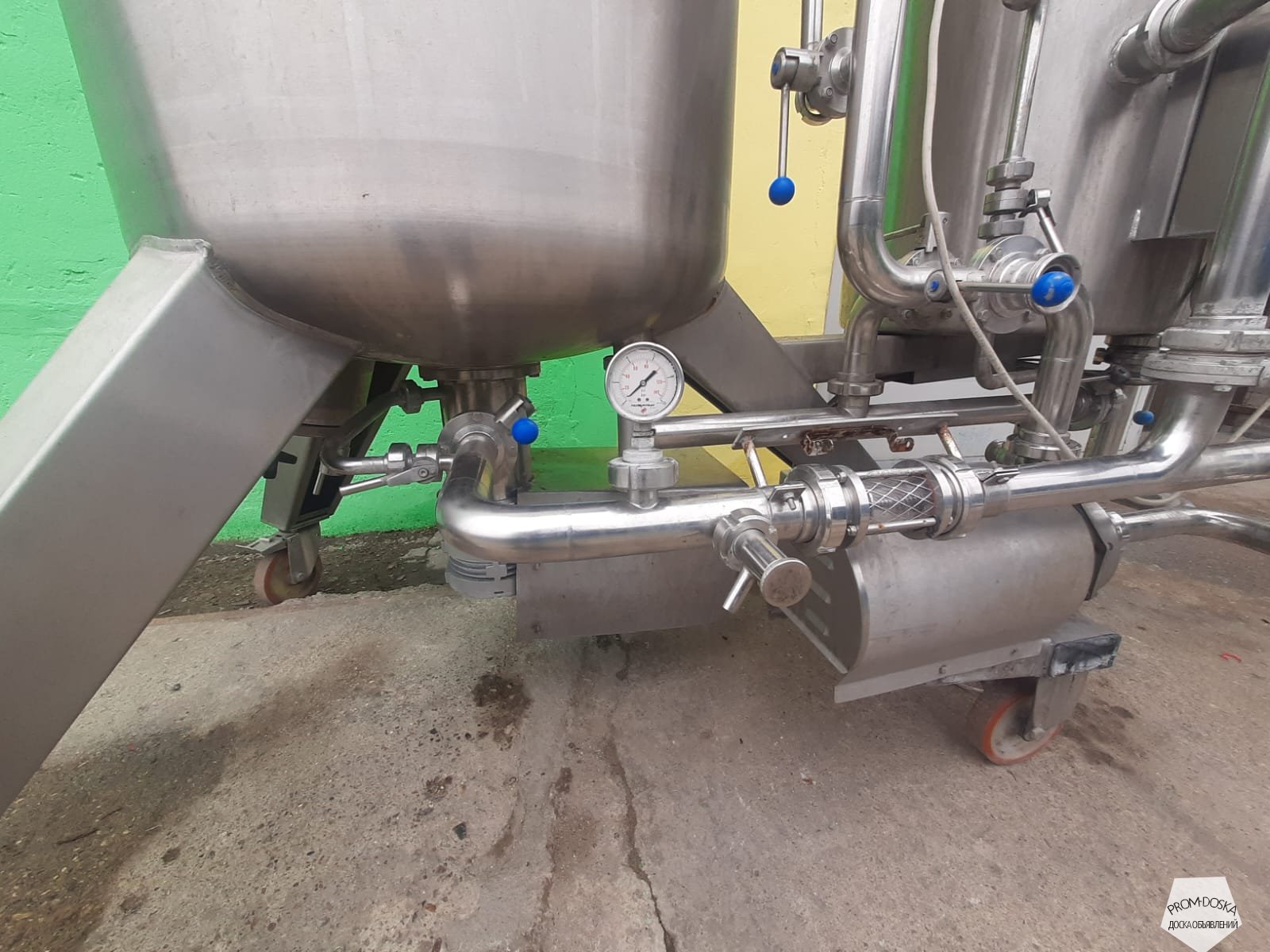Кизельгуровый фильтр для пива inoxpa KFA 8 BA