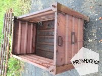 Тара металлическая с откидной стенкой (контейнер) б/у ГОСТ 14861-86