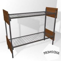Кровати металлические двухъярусные для рабочих, кровати металлические для бытовок, кровати одноярусные металлические для вагончиков. Оптом
